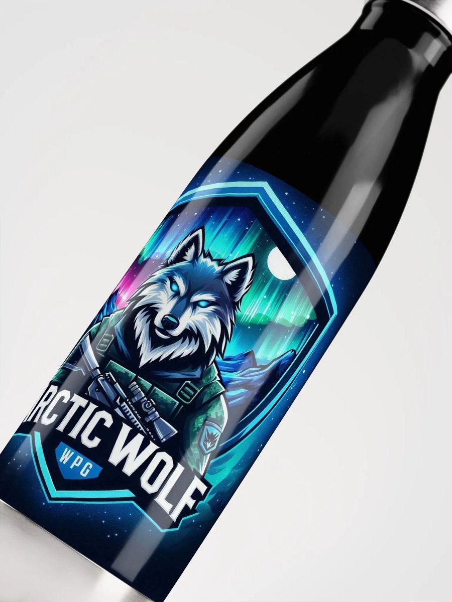 Arctic Wolf Stainless Steel Water Bottle product image (5)