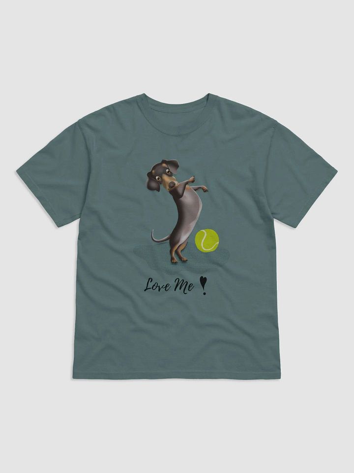 Playful Dachshund Cotton Tee product image (1)