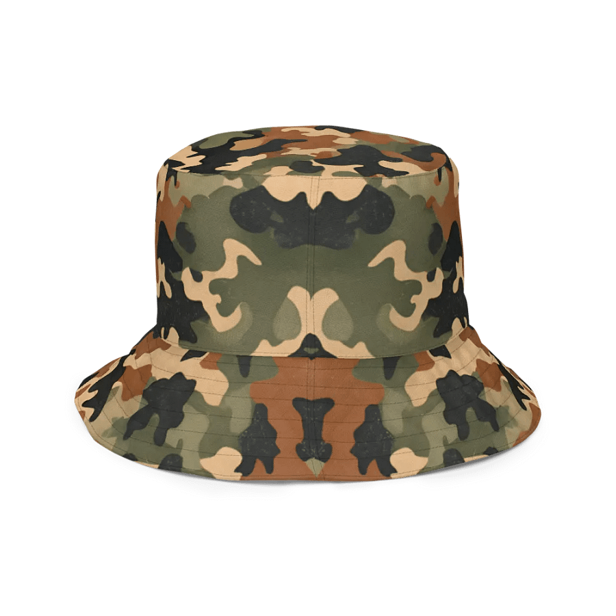 Versatile Camo Reversible Bucket Hat product image (4)
