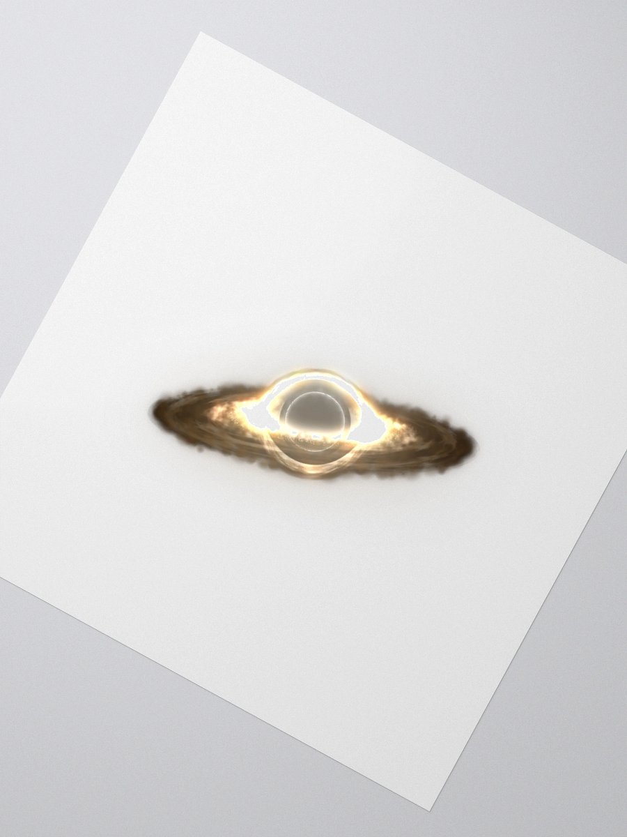 Black Hole kiss cut stickers product image (4)