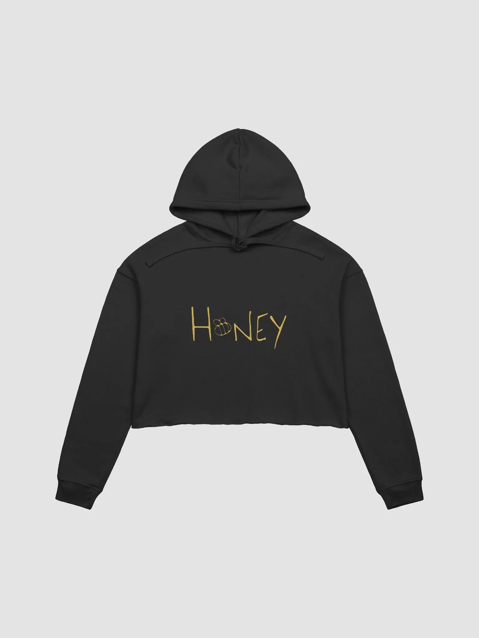Honey Crop Hoodie (Gold) product image (1)