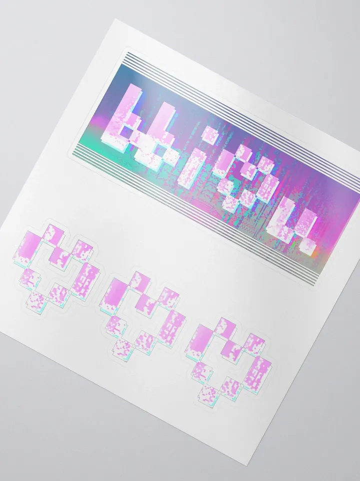 Beep Boop, I Love You Sticker Sheet product image (2)