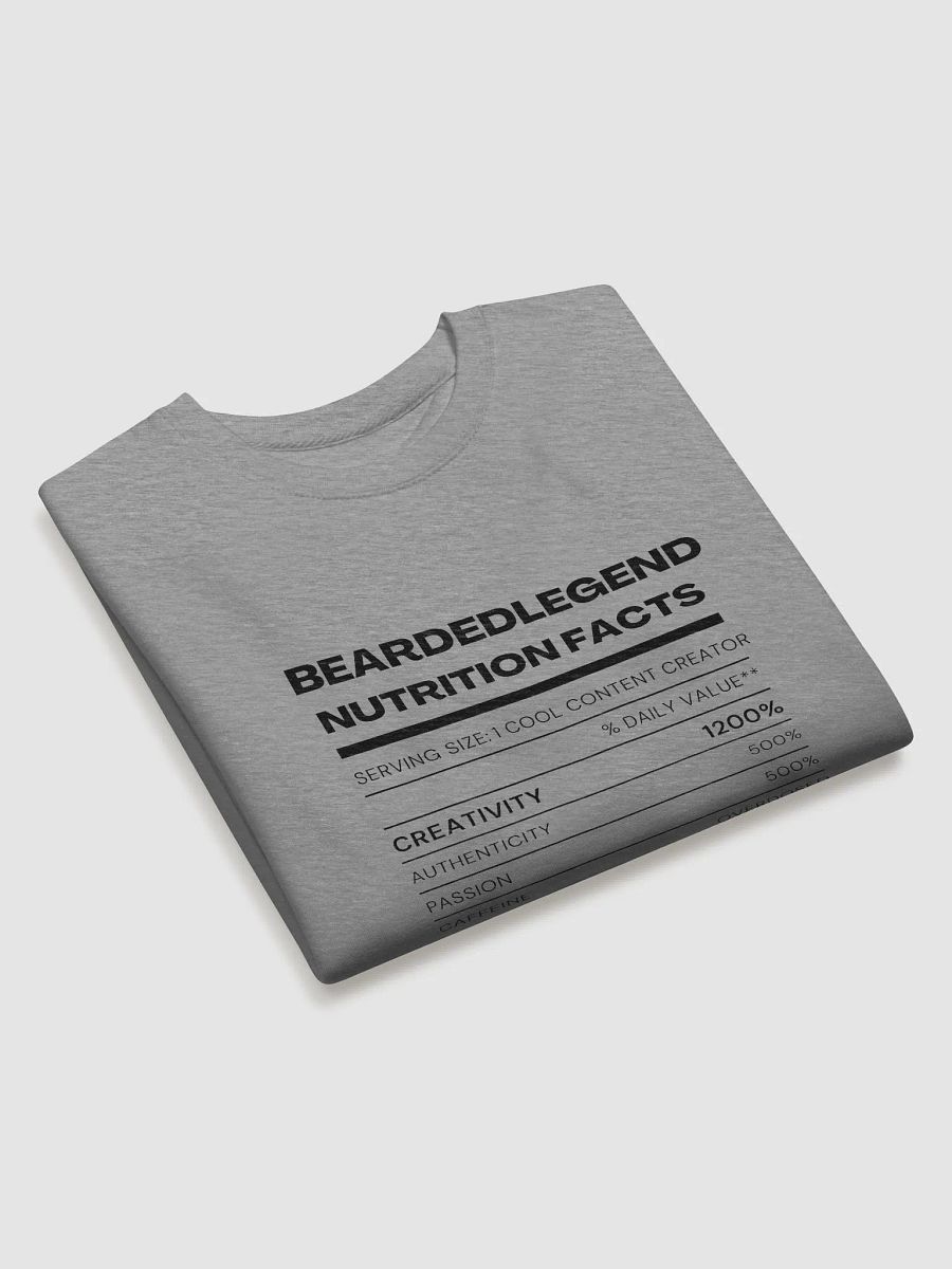 Nutritional Facts Sweatshirt product image (3)