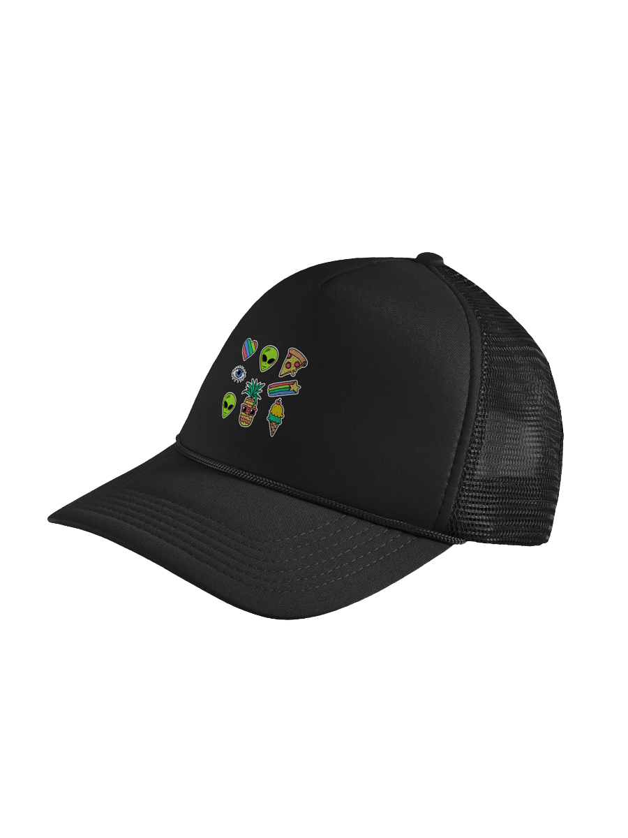 "Martians Take Belfast!" Roswell Aliens Simple Trucker Hat product image (7)