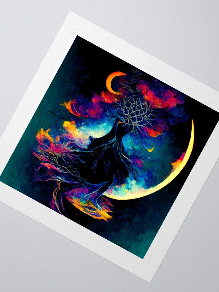 Mystical Moonlight Kiss Cut Stickers product image (2)