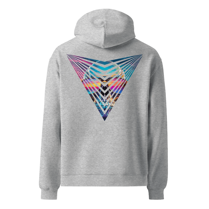 VACIO Skull Vortex Logo Premium Relaxed Fit Hoodie product image (1)