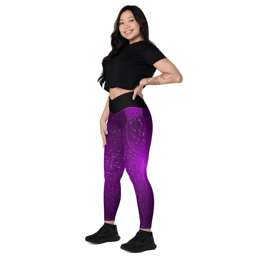 Radiant Burst Crossover Leggings product image (3)