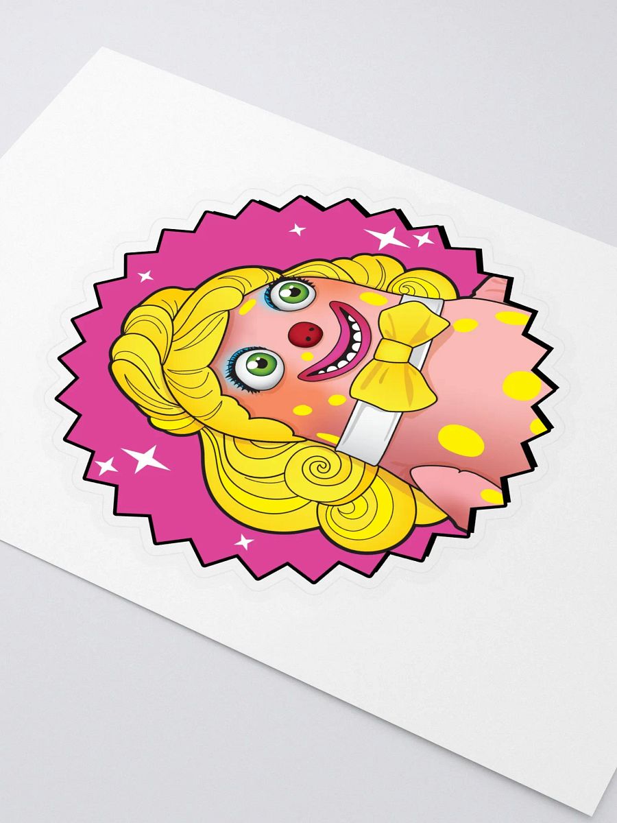 Blobbie Girl // Kiss Cut Sticker product image (3)