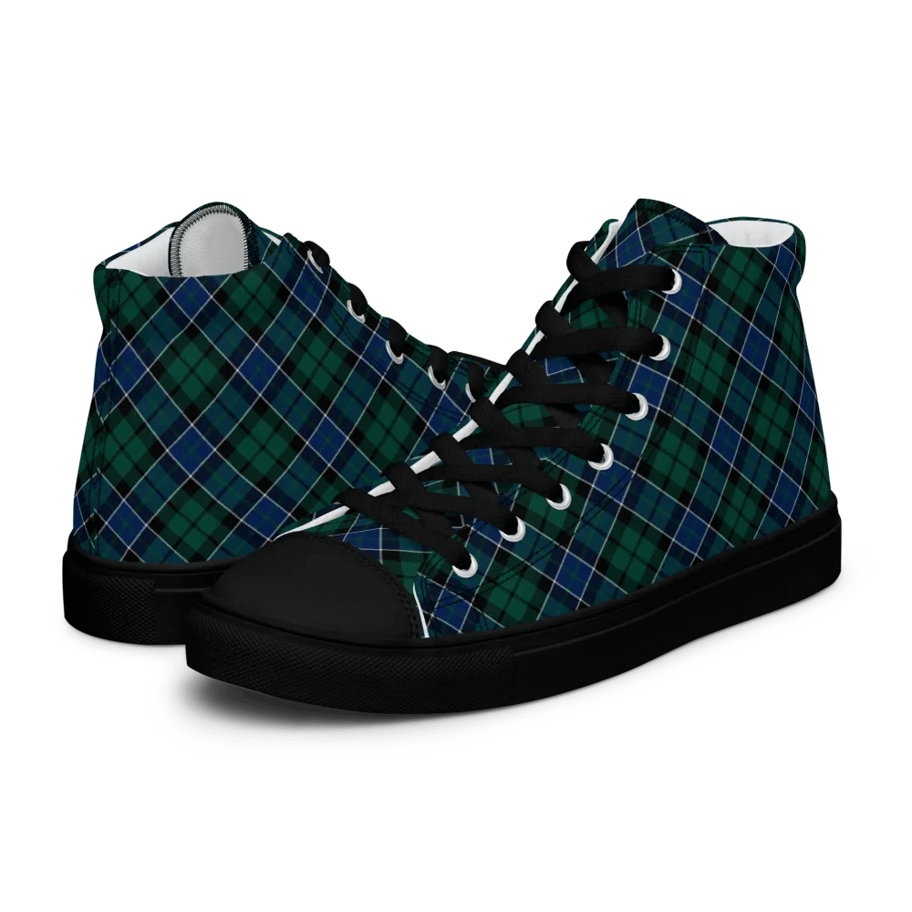 Graham Tartan Men's High Top Shoes product image (8)