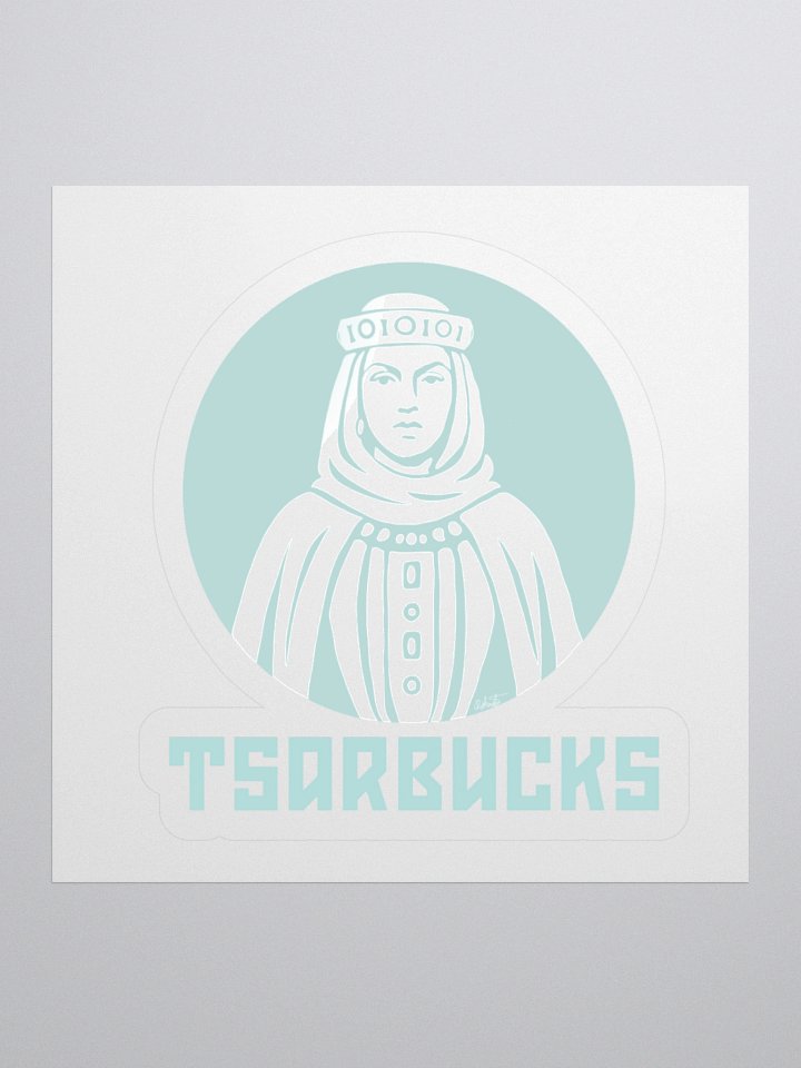 Tsarbucks Sticker product image (1)