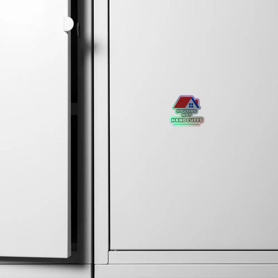 HOUSING NOT HANDCUFFS - Holographic Sticker Sheet product image (6)