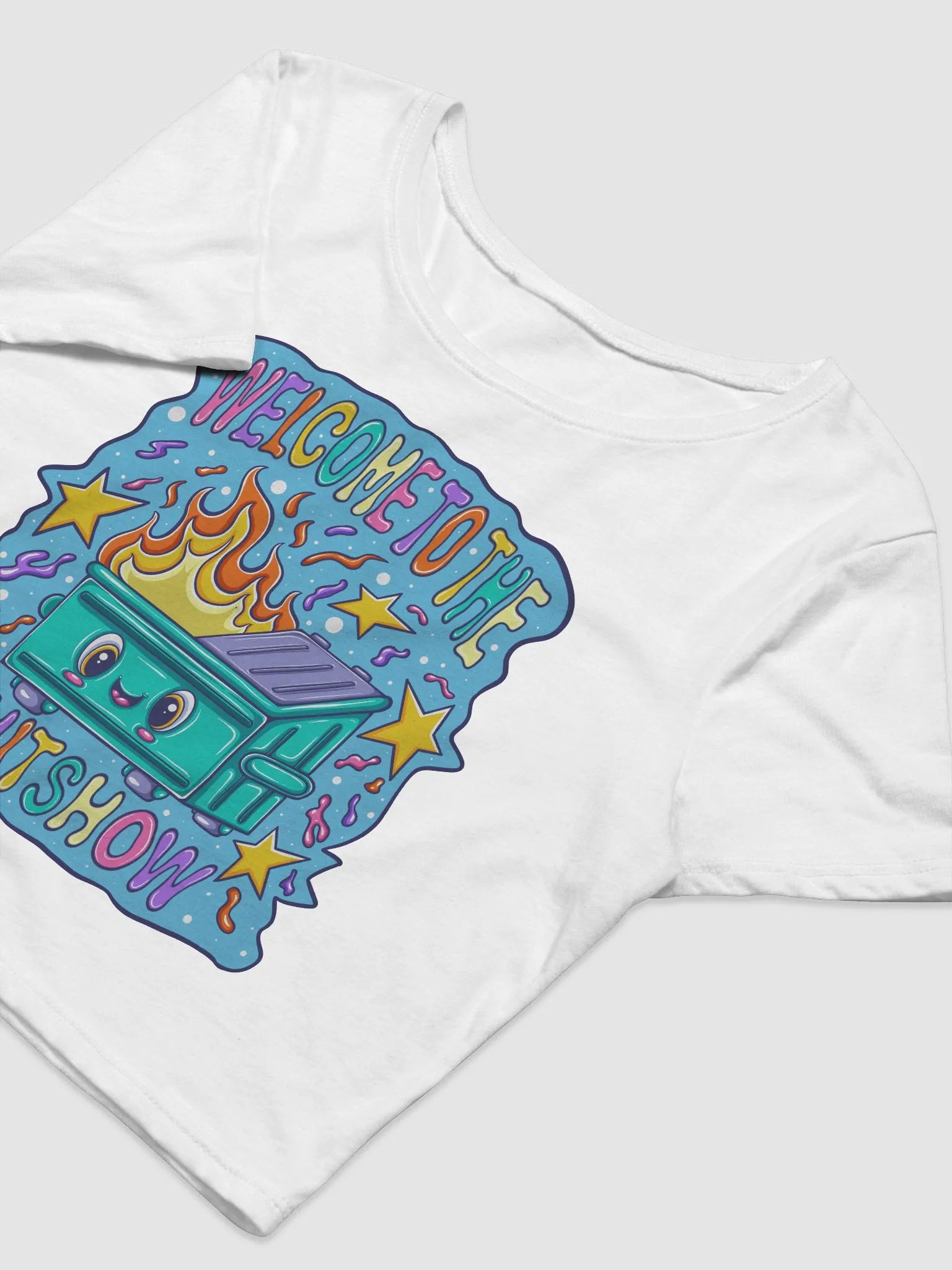 welcome - baby crop tee product image (5)