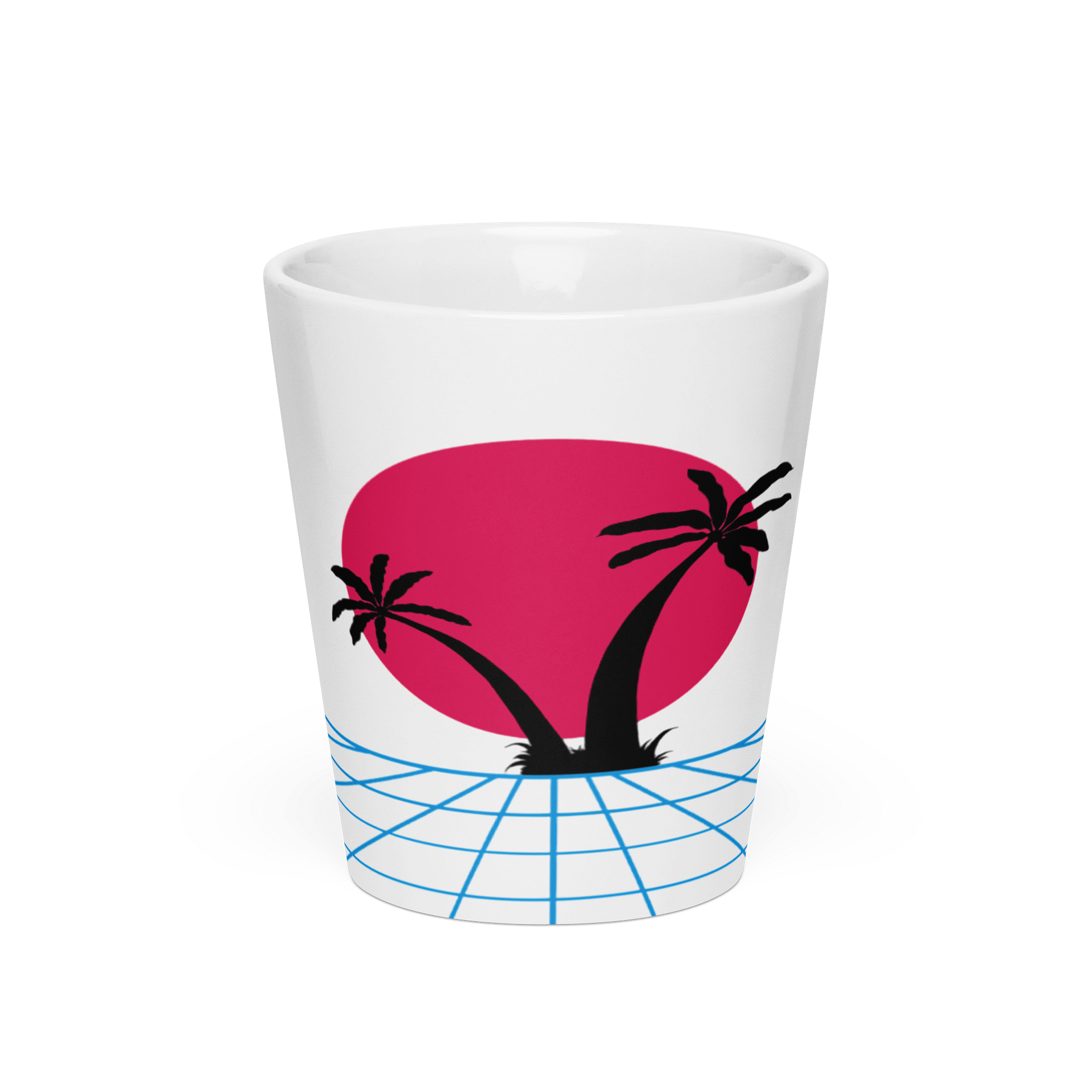 Neon Palms Latte Mug product image (3)