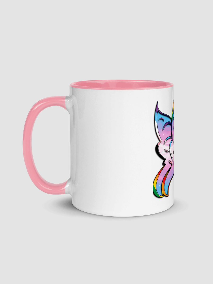 [Lexiknight] White Ceramic Mug with Color Inside product image (3)