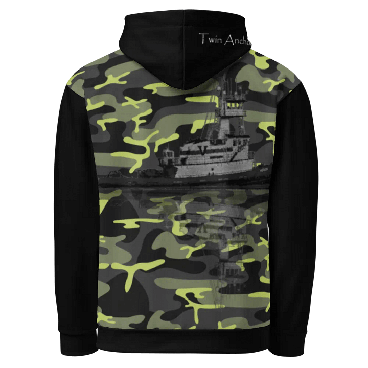 black & Green Hudson VB Reflection Hoodie product image (1)