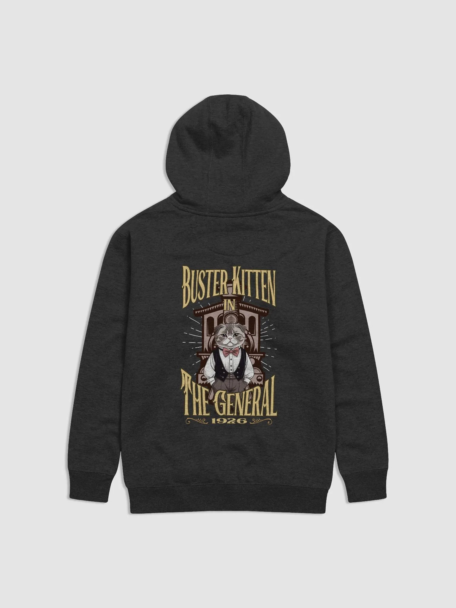 Johnny Kitten - The General (1926) - White Logo Hoodie product image (2)