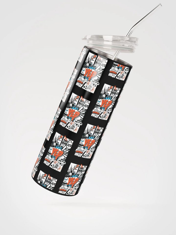Shac-oholics Comic Blast Tumbler - Orange 