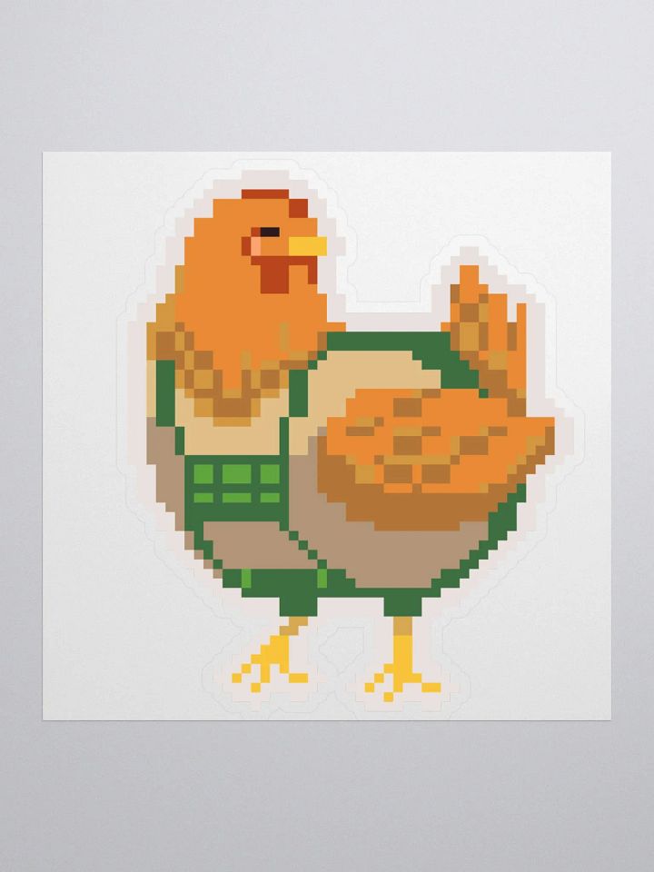 Lederhosen Chicken sticker product image (1)