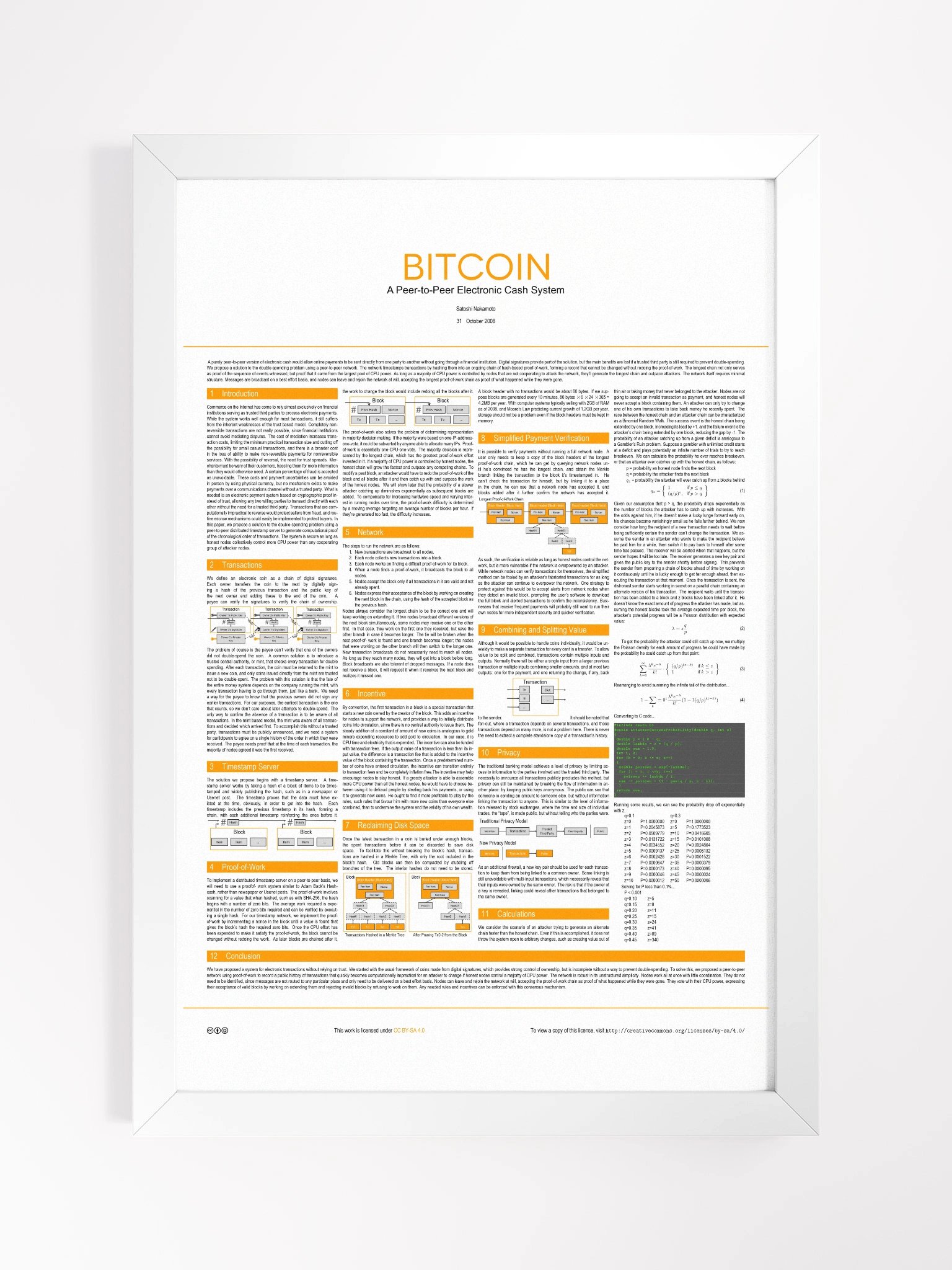The BITCOIN Whitepaper 2.0 product image (1)