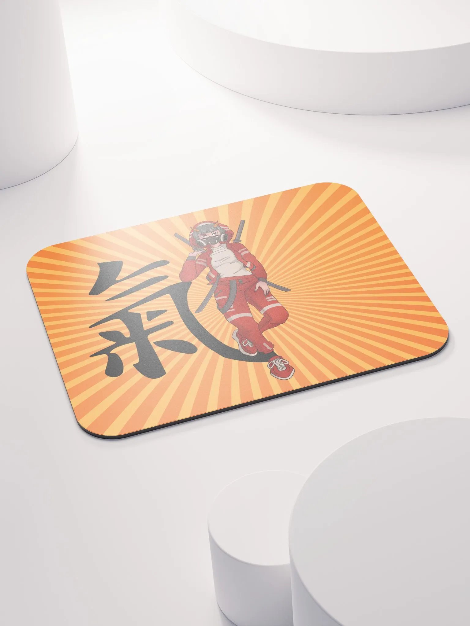 Anime Rising Sun Classic Mousepad product image (4)