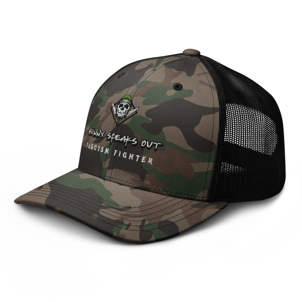 Skull Camo Trucker Hat product image (4)