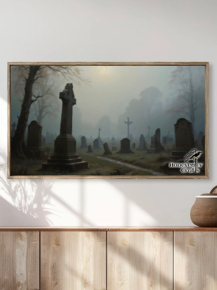 Haunted Graveyard: Halloween Frame TV Art product image (8)