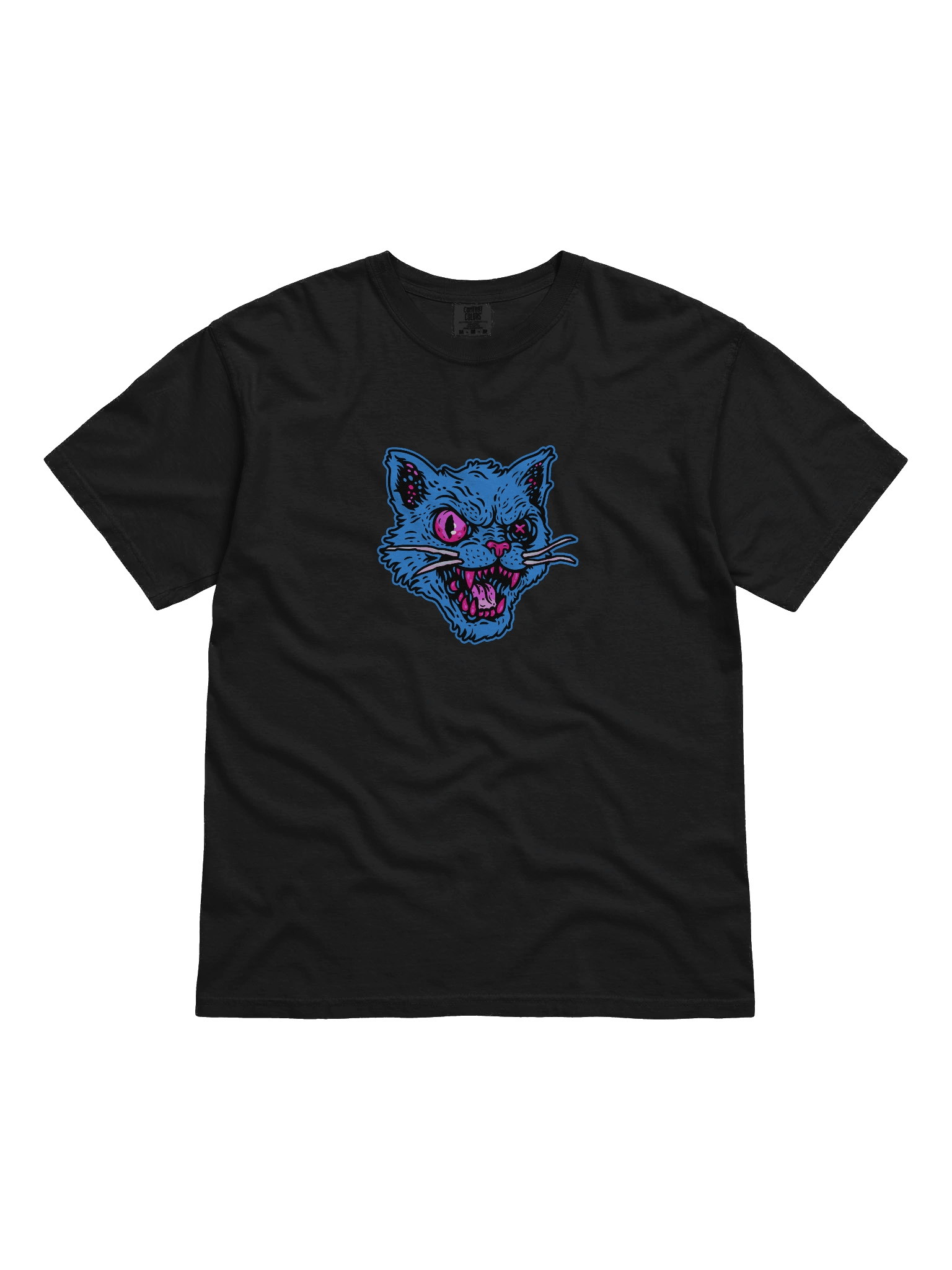 Neon Version - Fear the One-Eyed Cat - Tee product image (3)