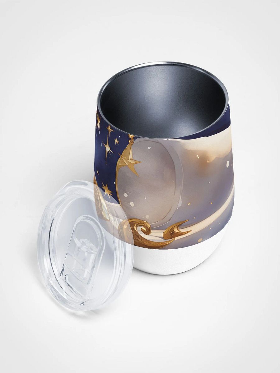 Starry Night Wine Tumbler 12 Oz – Celestial Elegance in Every Sip product image (3)