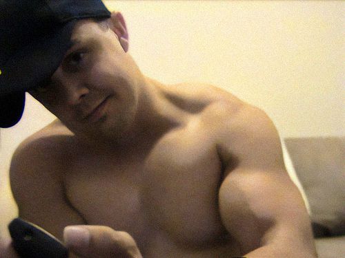 2007 Three years into power lifting. One of only a few pics from those days. Taken with an old Sony Handy Cam.