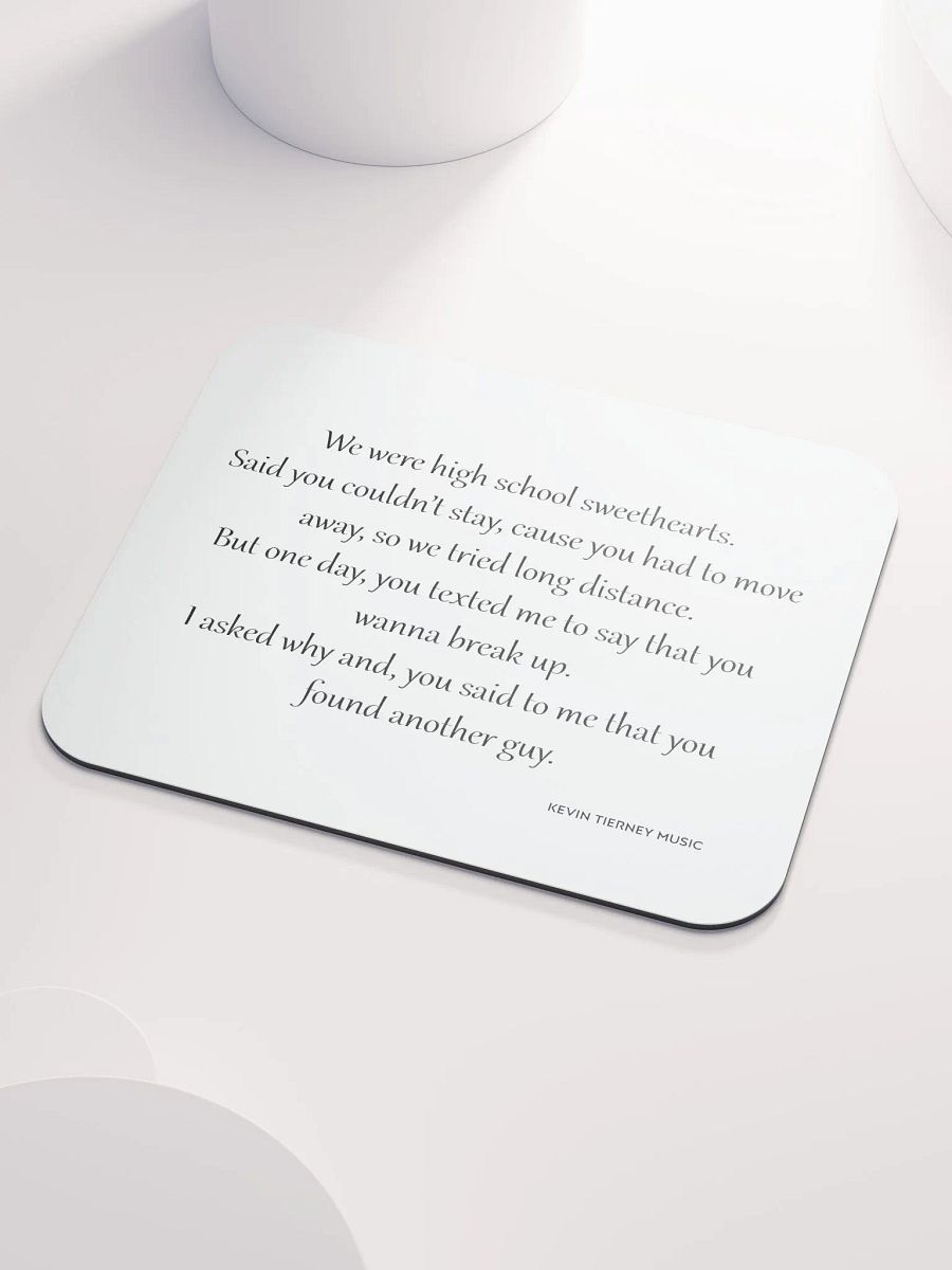 We Were High School Sweethearts Verse Mouse Pad product image (5)