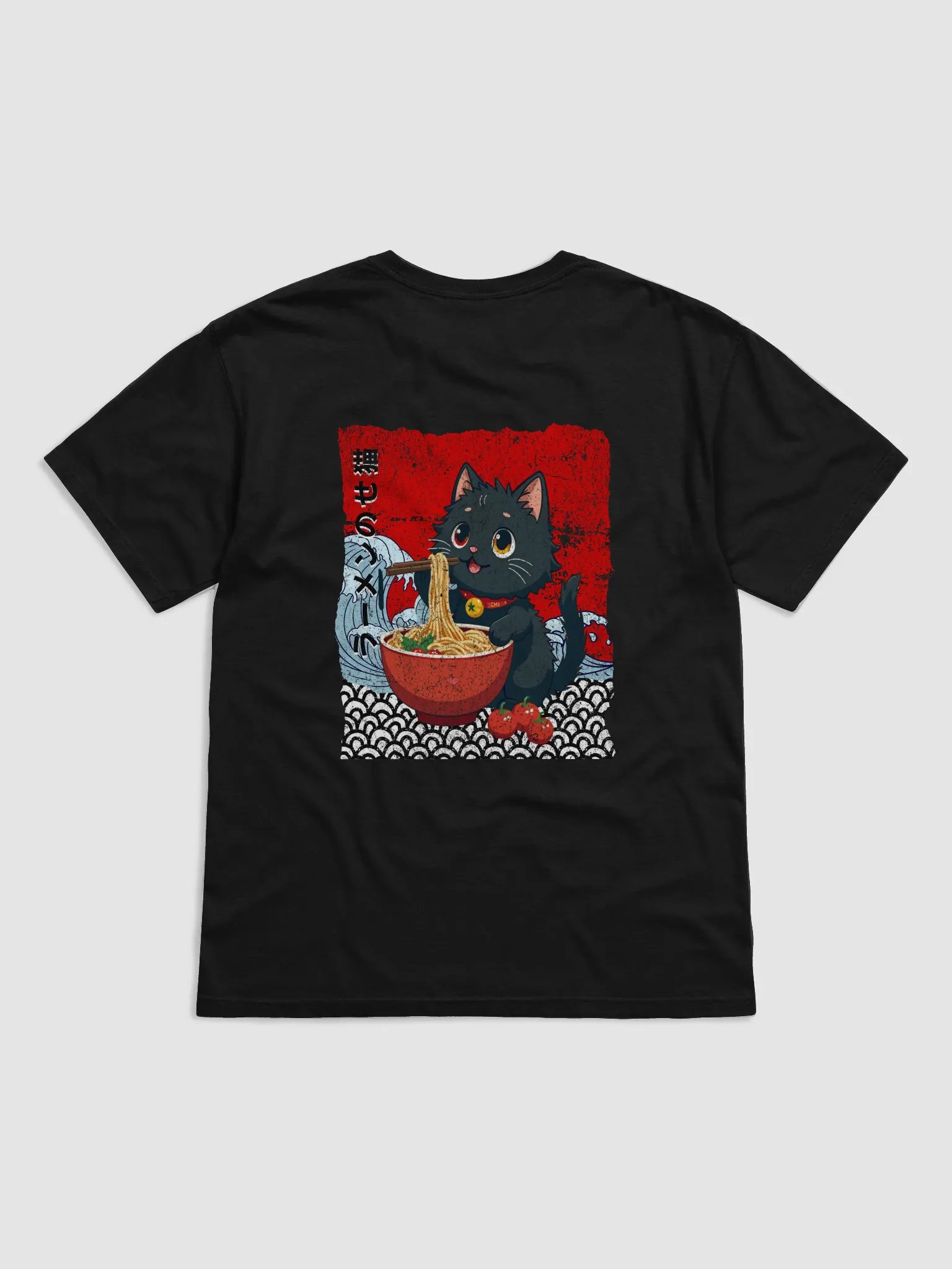 Ramen Purrfection – Kawaii Cat Slurping Noodles - Back2Back product image (2)