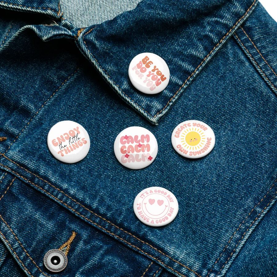 Motivational Mantra Pin Set product image (16)