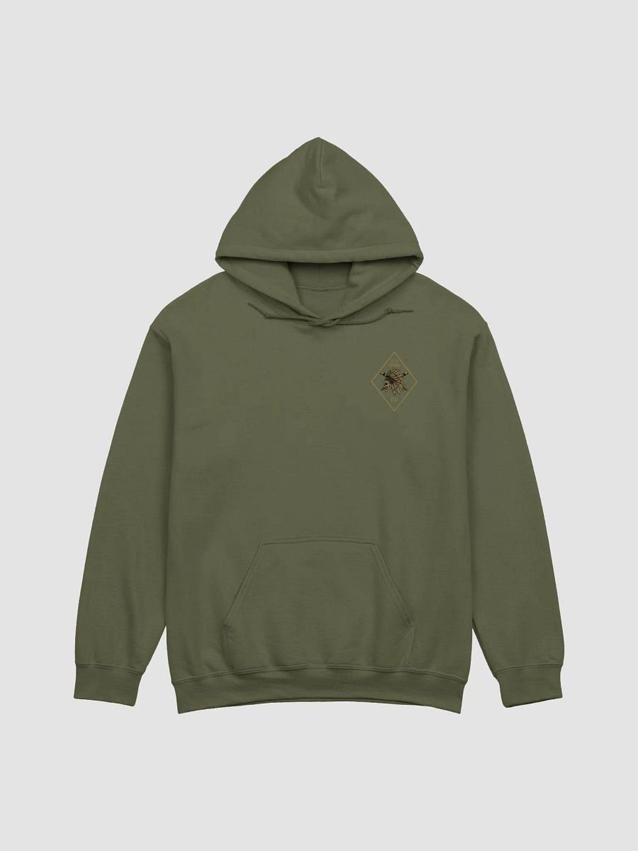 Tactical Collection - FDE Logo on OD Green Hoodie product image (1)
