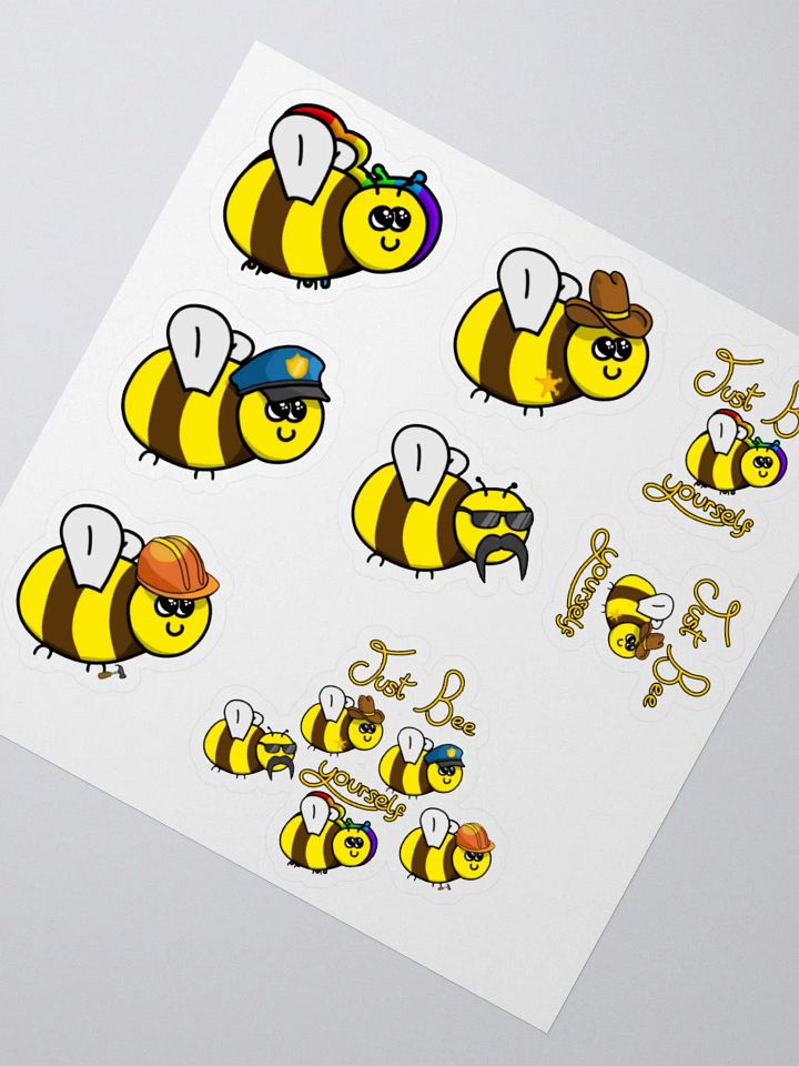 The Village Beeple Sticker Sheet product image (2)