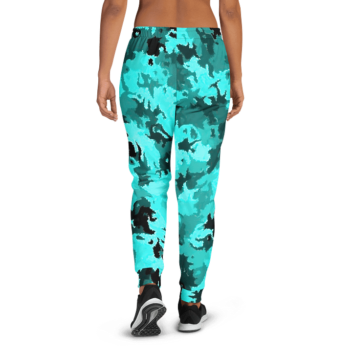 Teal All-Over Women's Joggers product image (1)
