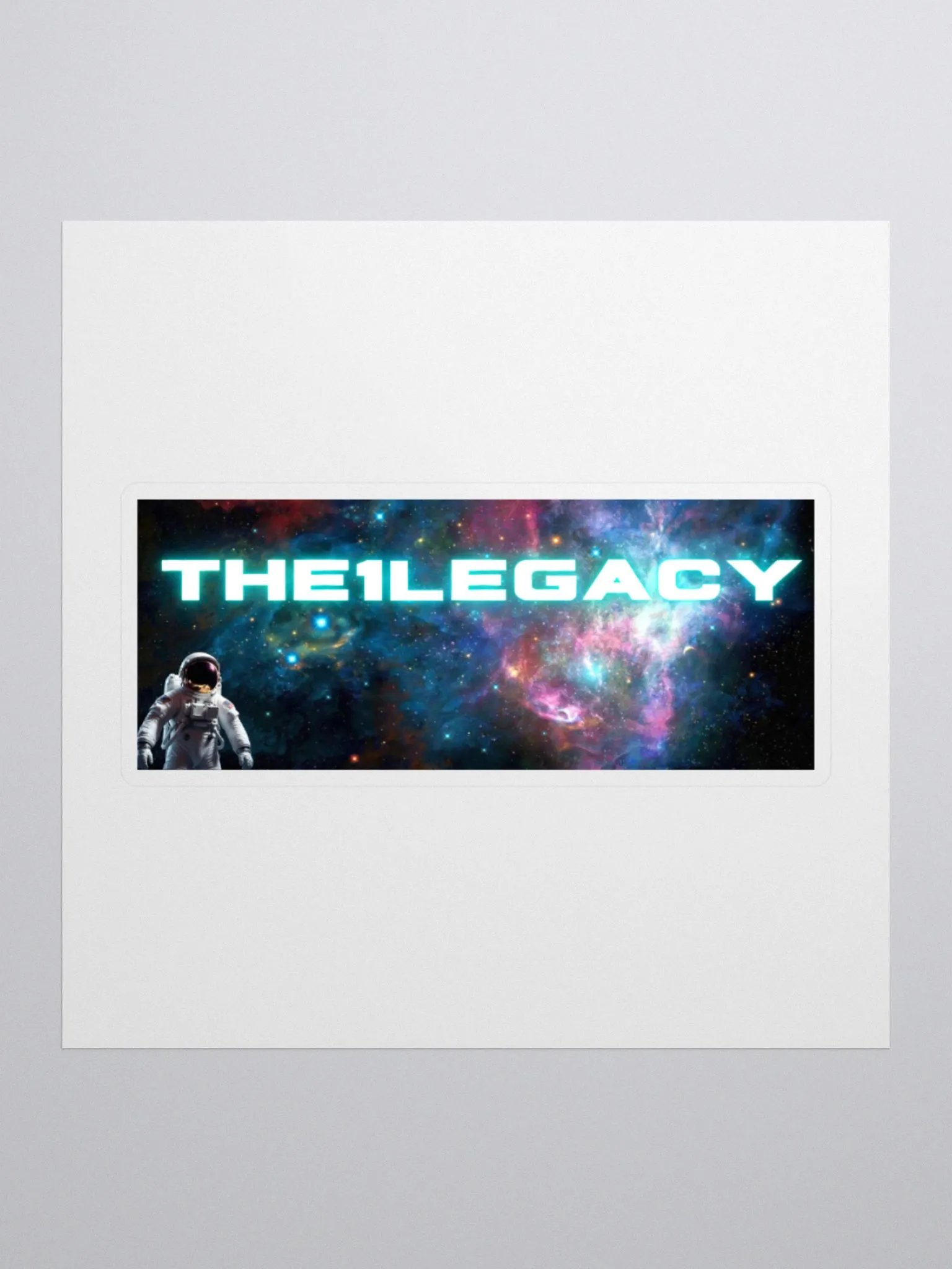 The1Legacy Logo Kiss Cut Stickers product image (2)