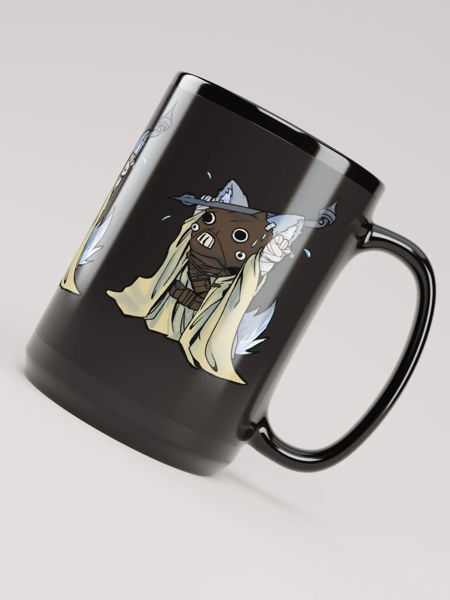Raider mug (black) product image (4)