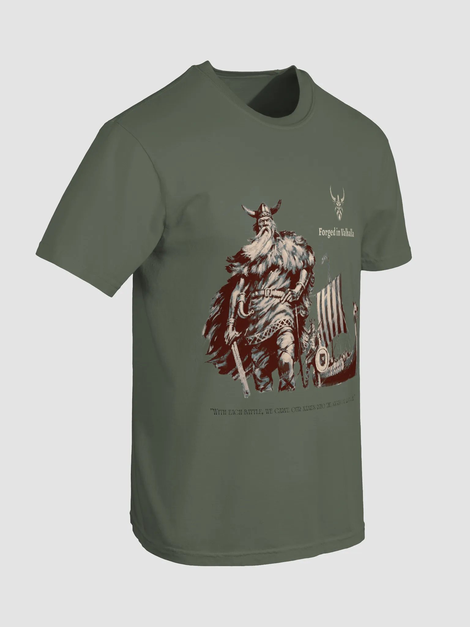 Forged In Valhalla: The Vikings T-Shirt product image (7)