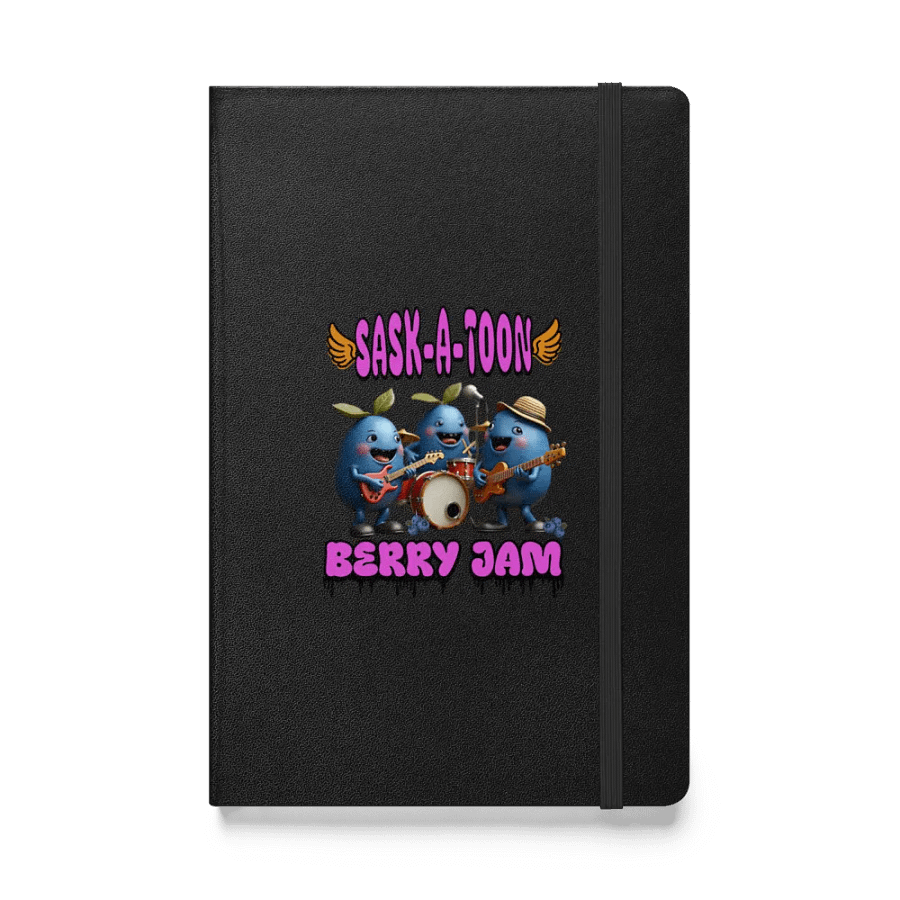 Saskatoon Berry Jam Hardcover Notebook product image (1)
