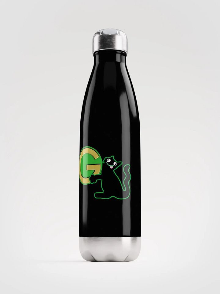 Aluminium Water bottle - Derpcat With Old Logo product image (2)