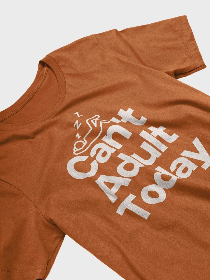 Can't Adult Today T-shirt product image (2)