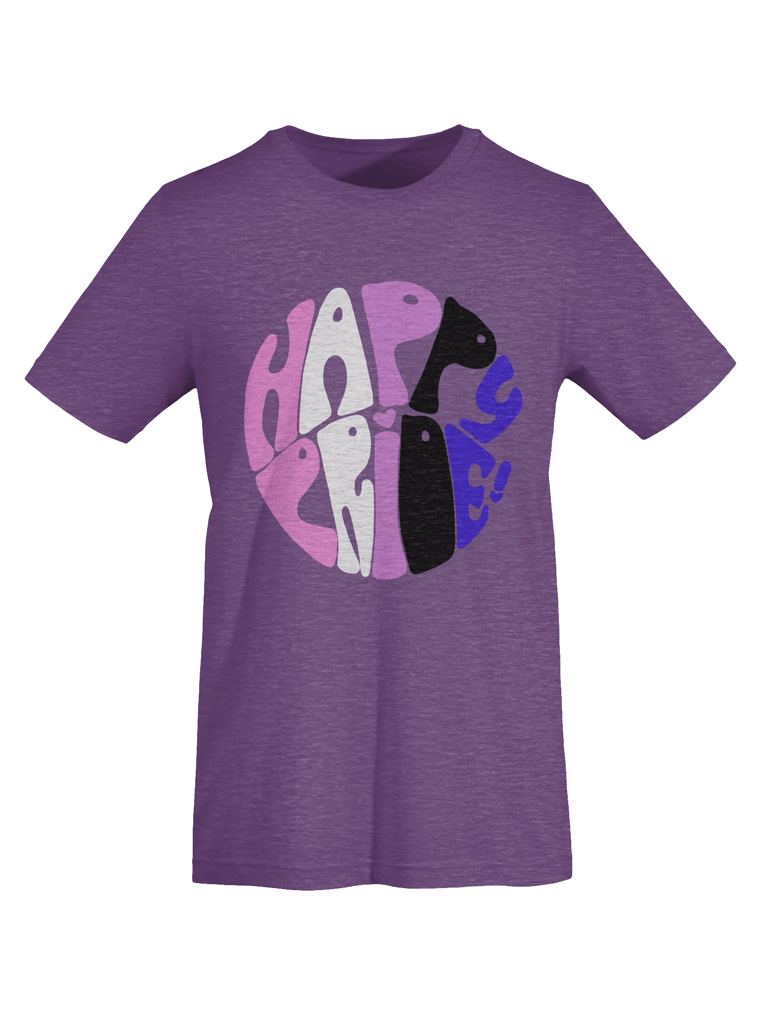 Genderfluid Happy Pride big print tee product image (7)