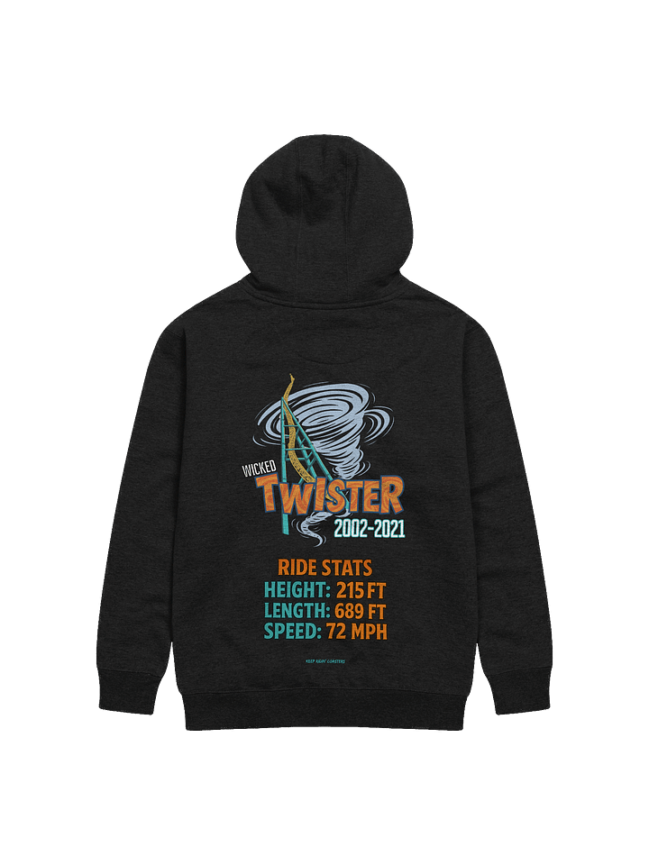 Wicked Twister 2002-2021 Roller Coaster Hoodie product image (2)