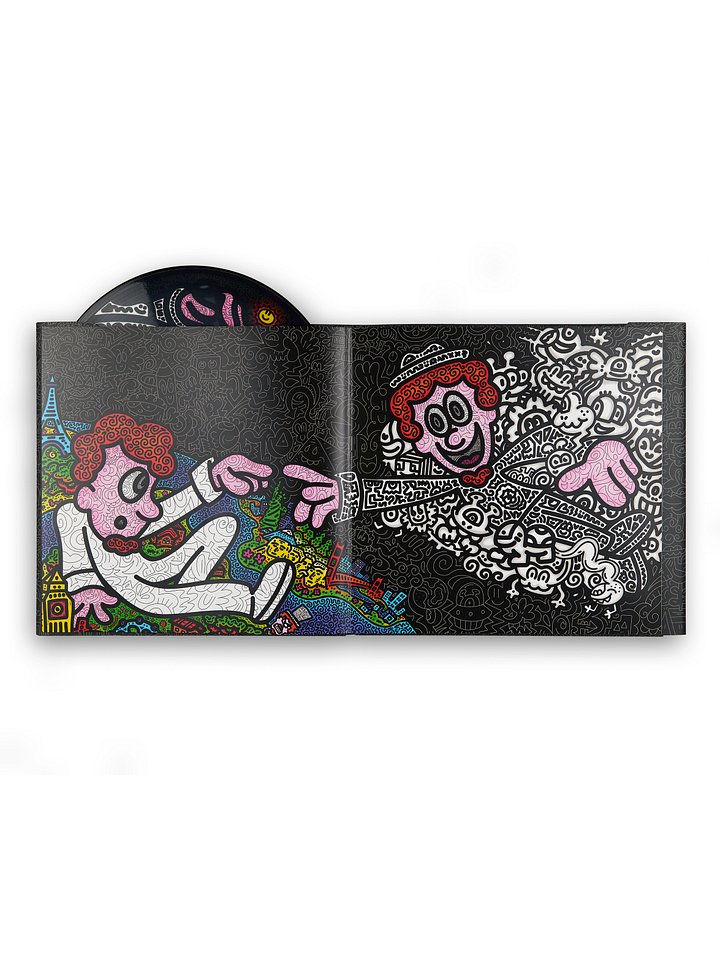'Straight Outta DoodleLand' Special Edition, Signed Hardback Book Vinyl product image (2)