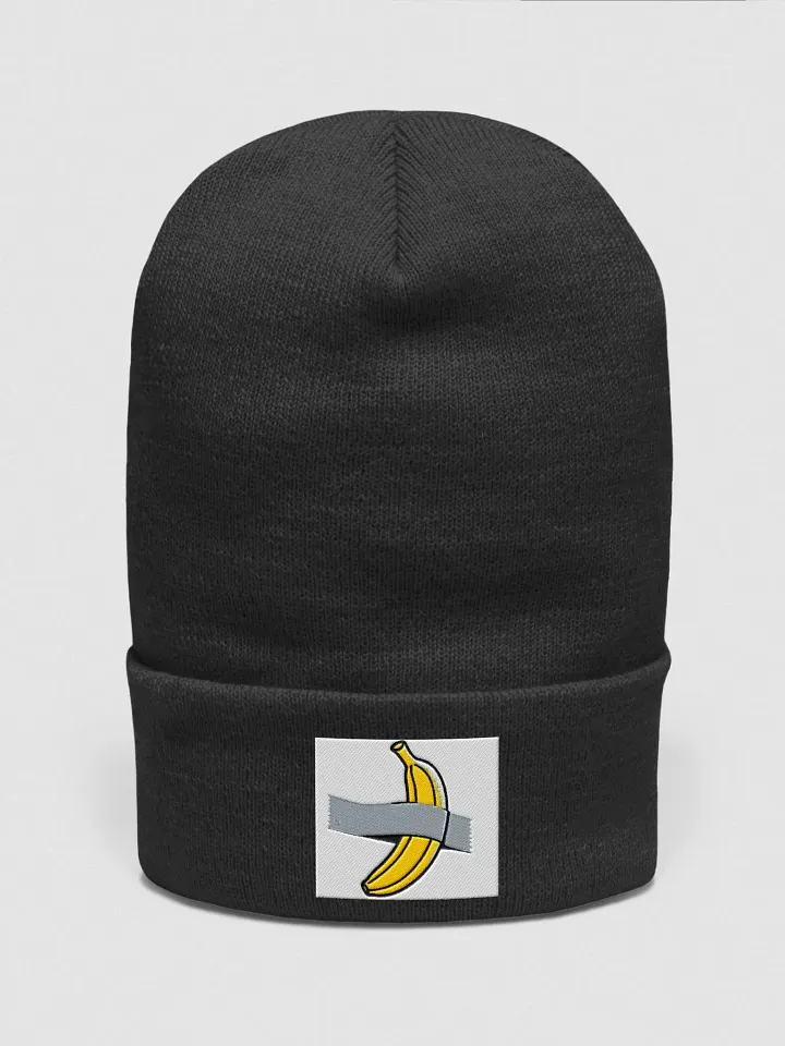Banana art beanie product image (1)
