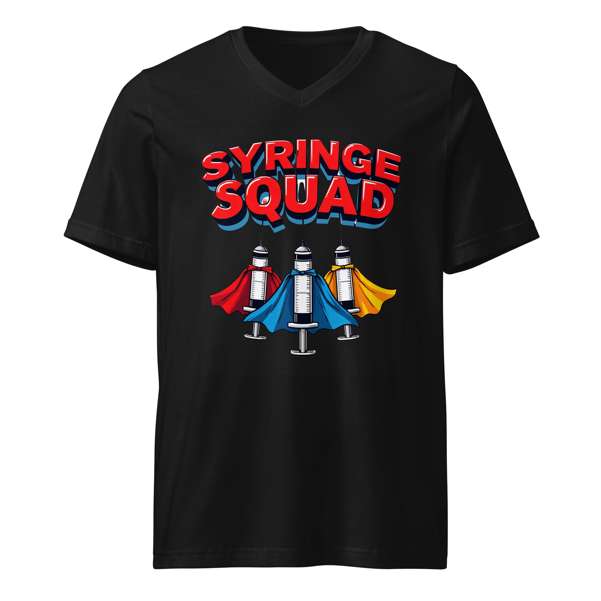 Syringe Squad V-Neck Tee product image (1)