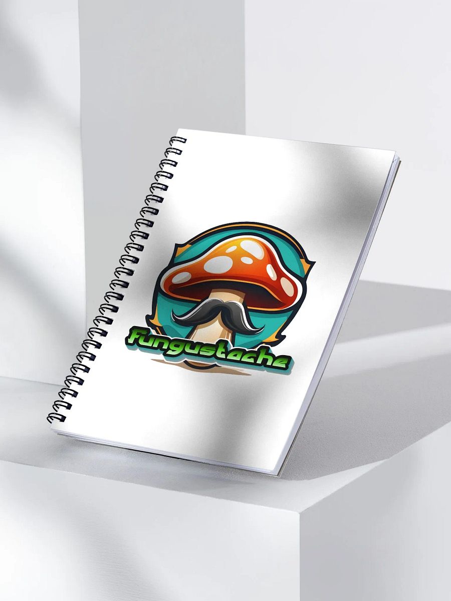 Fungustache Fun Spiral Notebook product image (3)