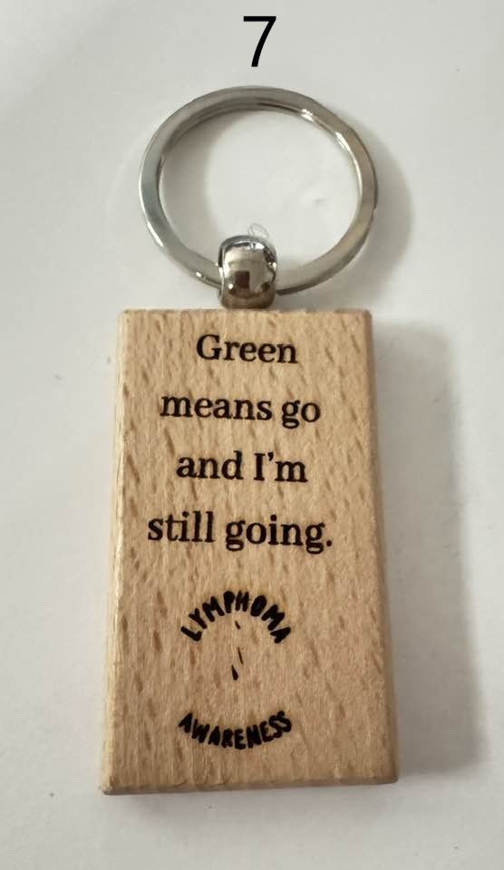 Wooden Engraved Illness Awareness Keychains | Chronic Pain, Cancer, & More  (3) product image (7)