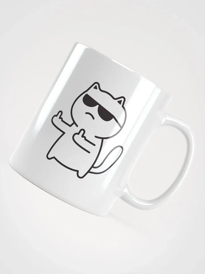 Sassy Cat Middle Finger Mug product image (2)