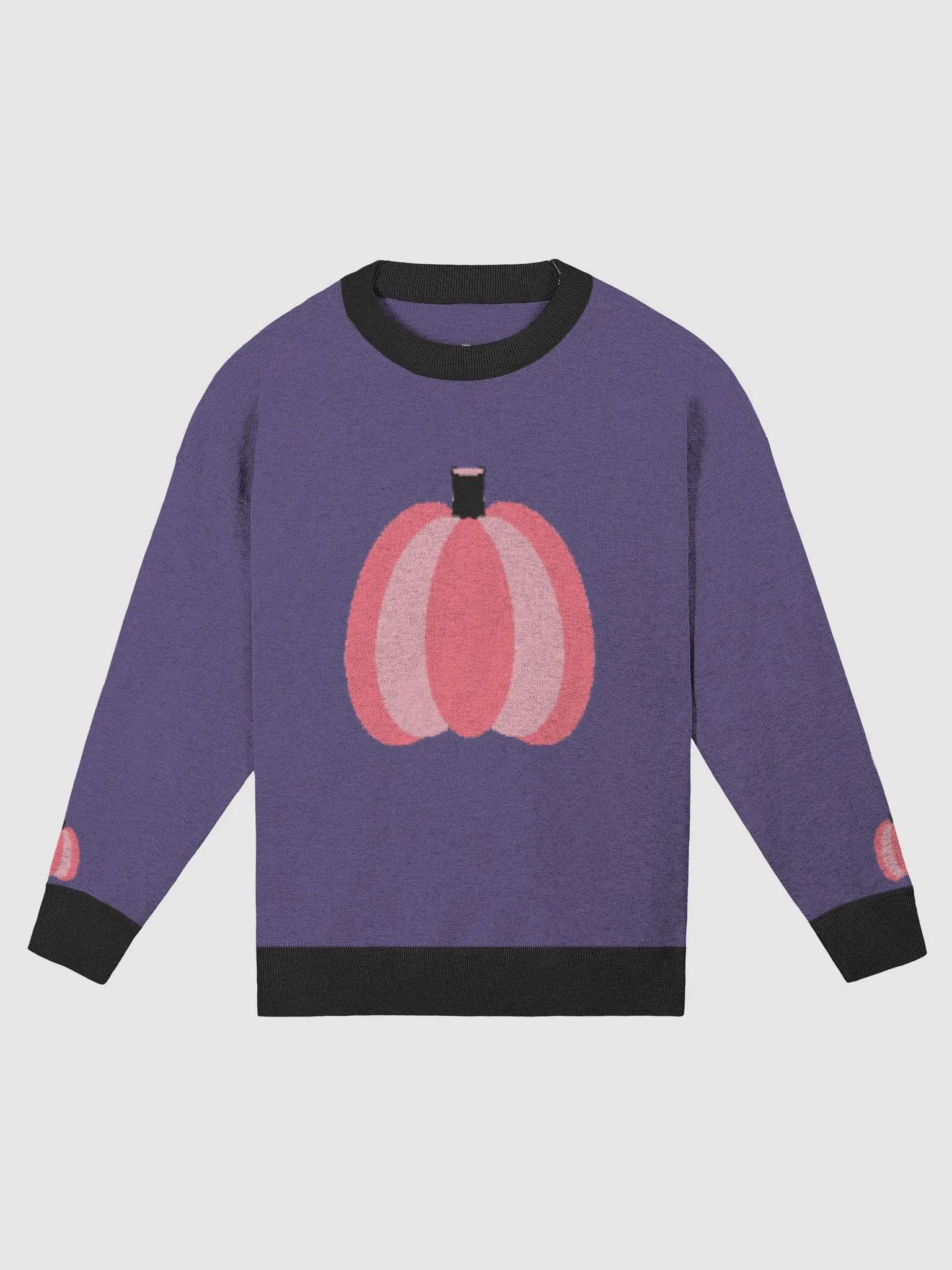 Purple & Pink Pumpkin Sweater product image (1)